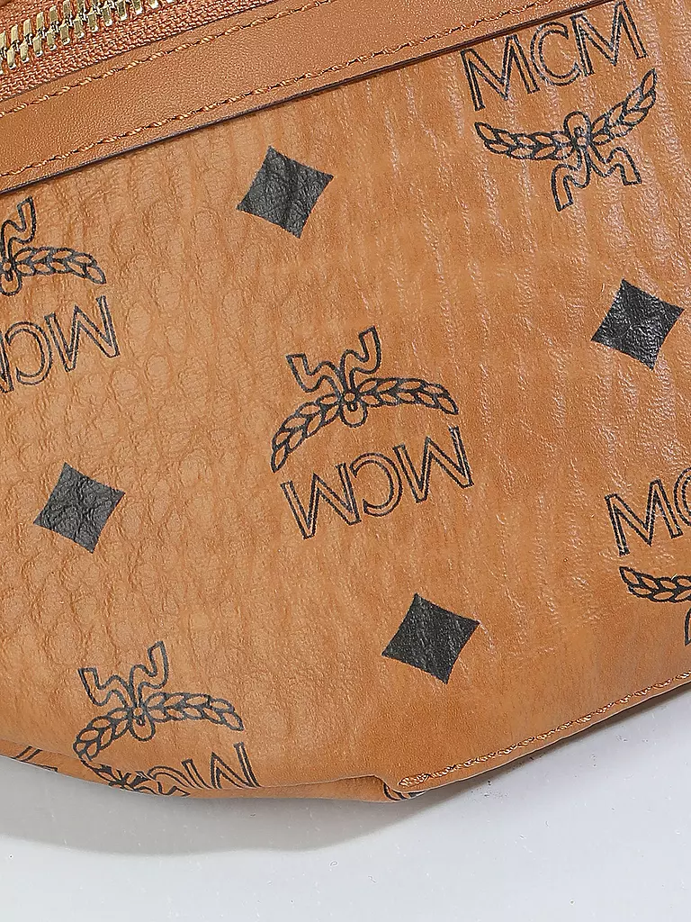 MCM Gürteltasche Fursten Visetos braun