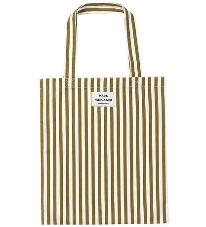Mads N?rgaard Shopper - Atoma - Martini Olive/White Alyssum