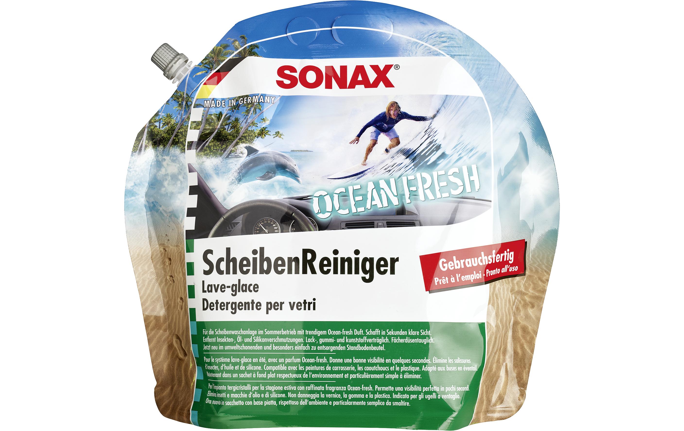 Sommer-Scheibenreiniger Ocean, 3 lFahrzeugscheibenreiniger, Sommer