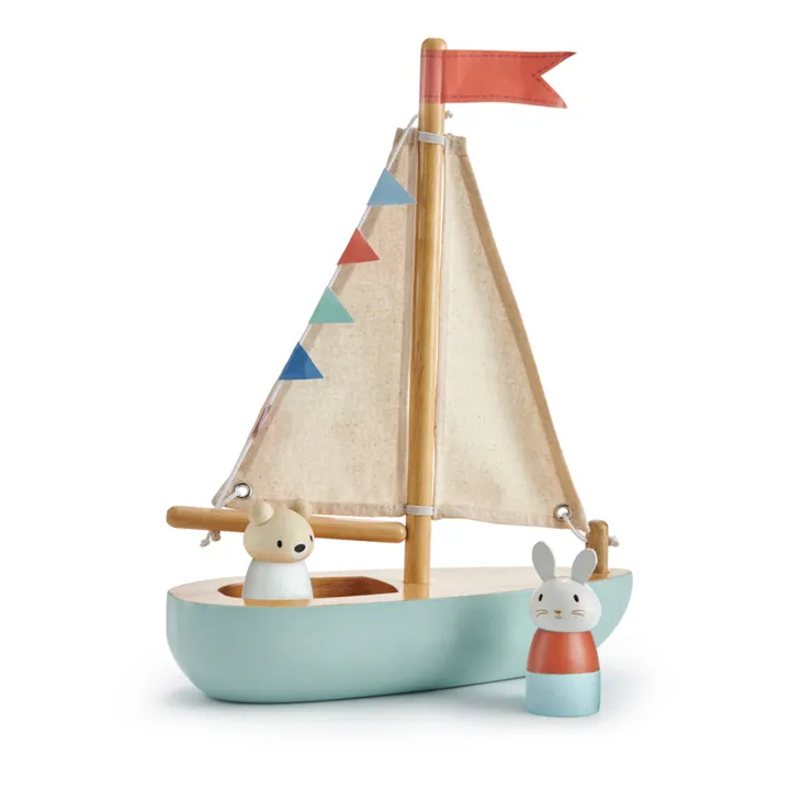 Tender Leaf Toys Bateau Sailaway