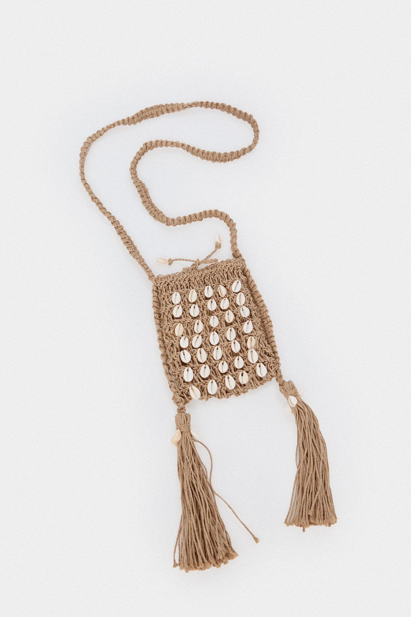 Conchas de bolso - Bege