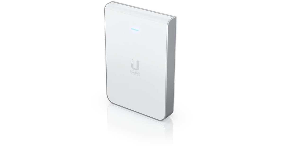 UbiquitiAccess Point U6 In-Wall  (Wit, PoE)