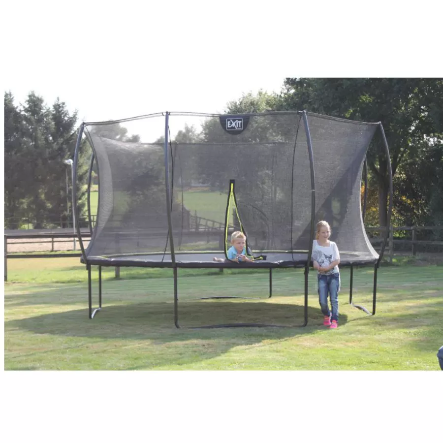 EXIT Trampolin Silhouette ø305cm - schwarz
