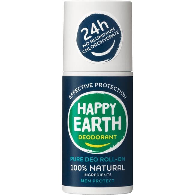 Happy Earth 100% Natuurlijke Deodorant Roller Men Protect