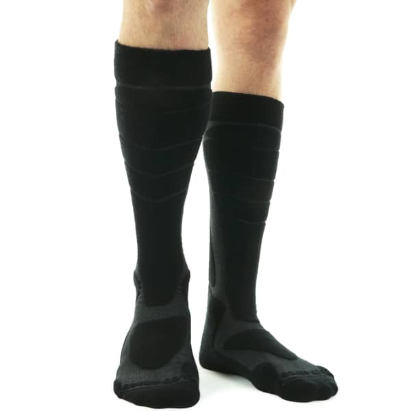 Chaussette de ski LA CHAUSSETTE DE FRANCE ELBROUZ BLACK