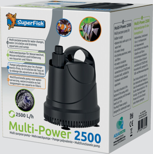 Superfish Multipower 2500 L/H  | Aquariumpomp