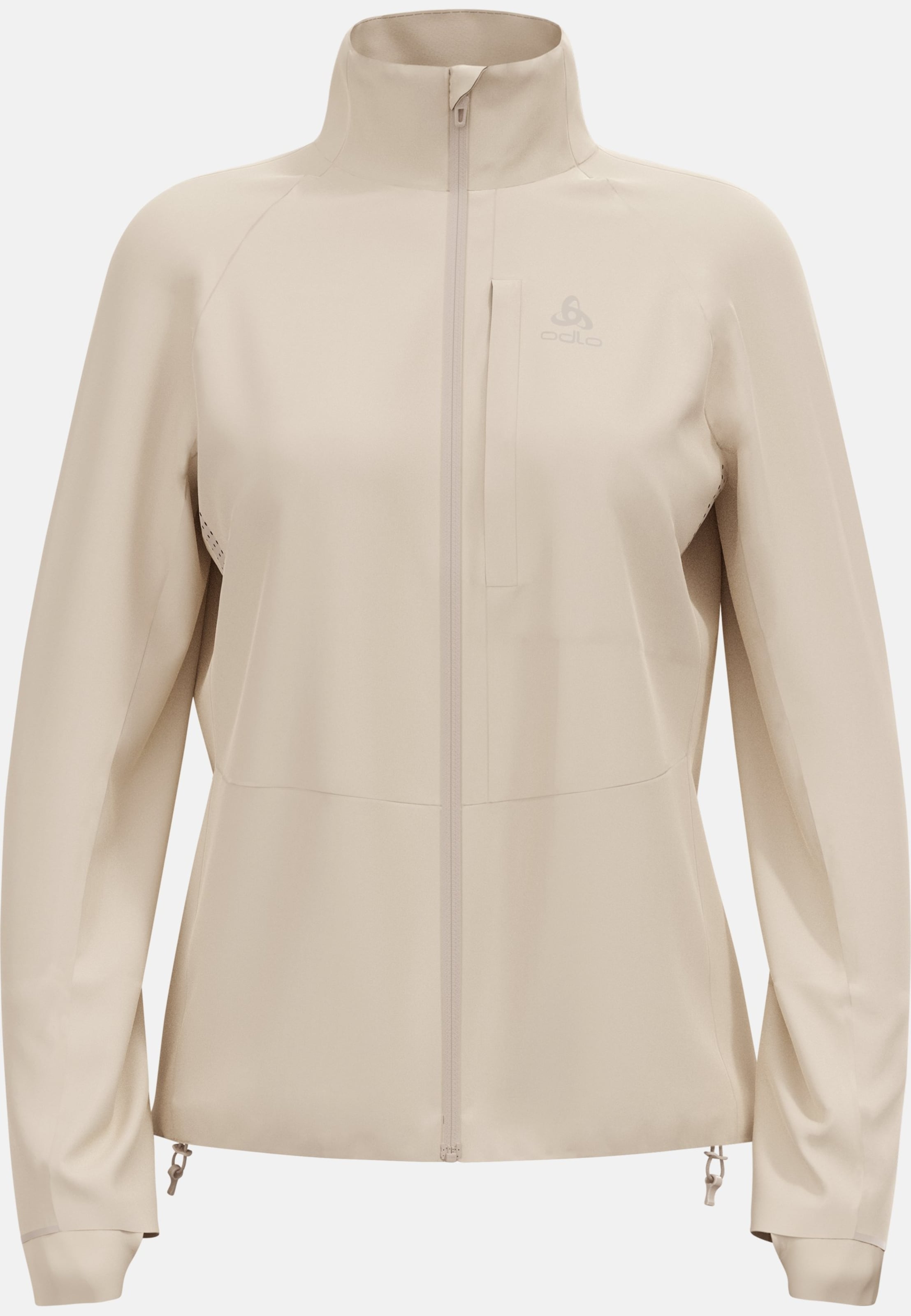 Zeroweight Pro Warm Laufjacke 2.0 in silver cloud
