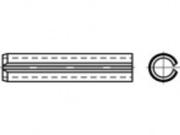 TOOLCRAFT TO-5360424 Rørstifter Rustfrit stål 50 stk