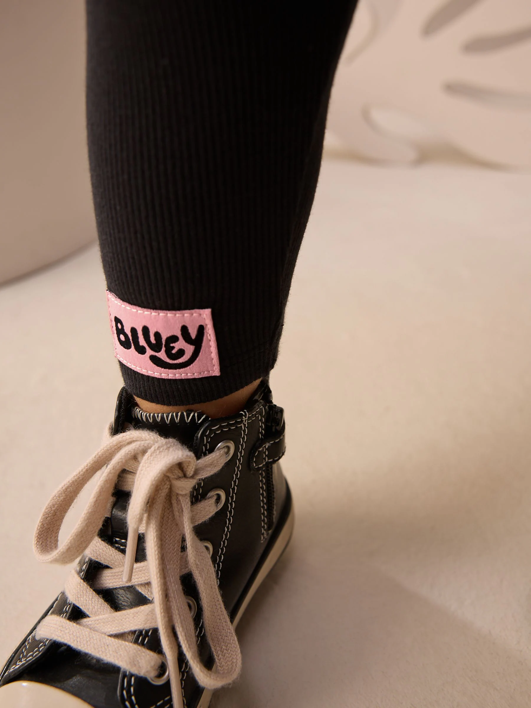 Roze - Bluey Halloween-set van sweatshirt en legging (12mnd-7jr)