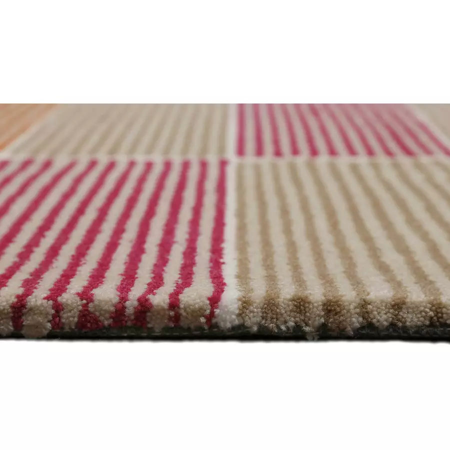 Esprit Kurzflorteppich Fida beere beige taupe