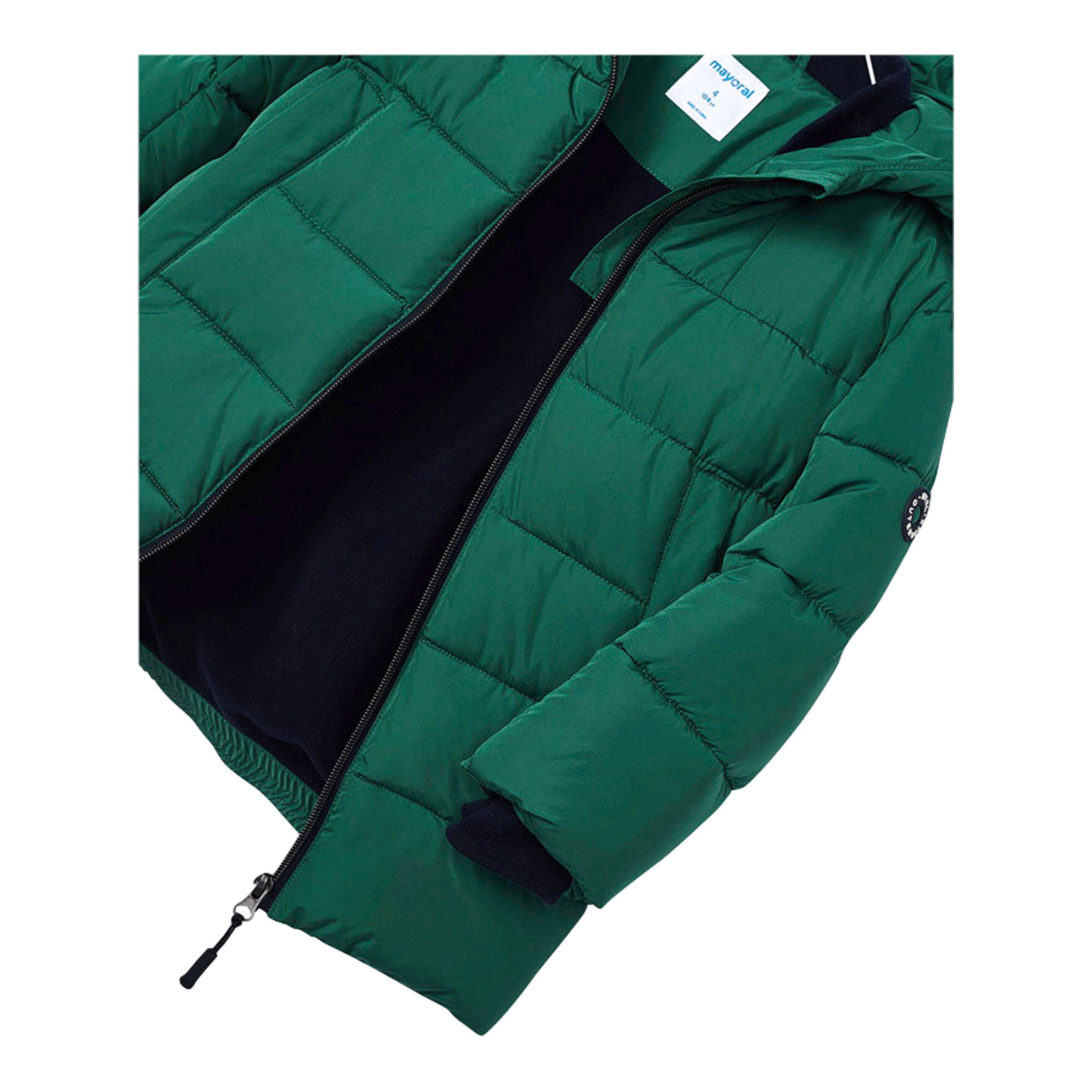 Mayoral Steppjacke mit Kapuze grün