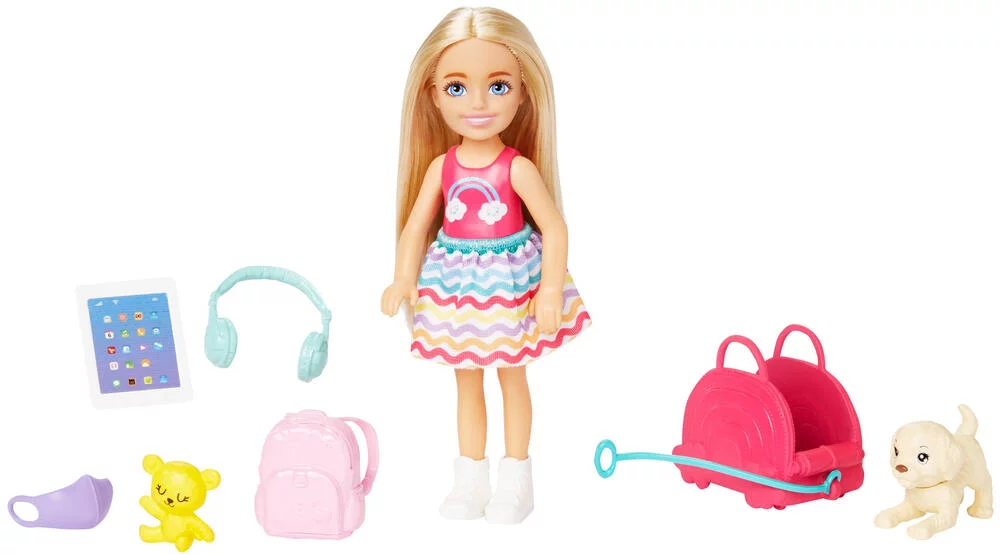 BARBIE - COFFRET POUPEE CHELSEA EN VOYAGE