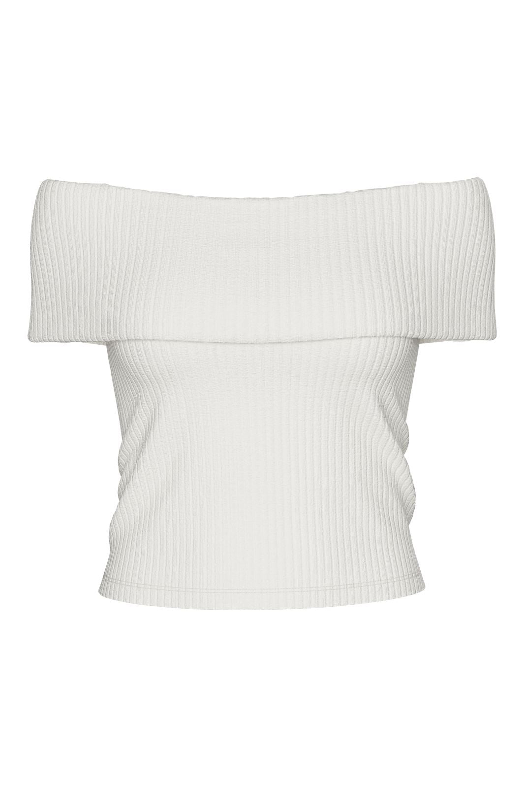 Pieces Pclaya Ss Off Shoulder Top 4707957 cloud dancer