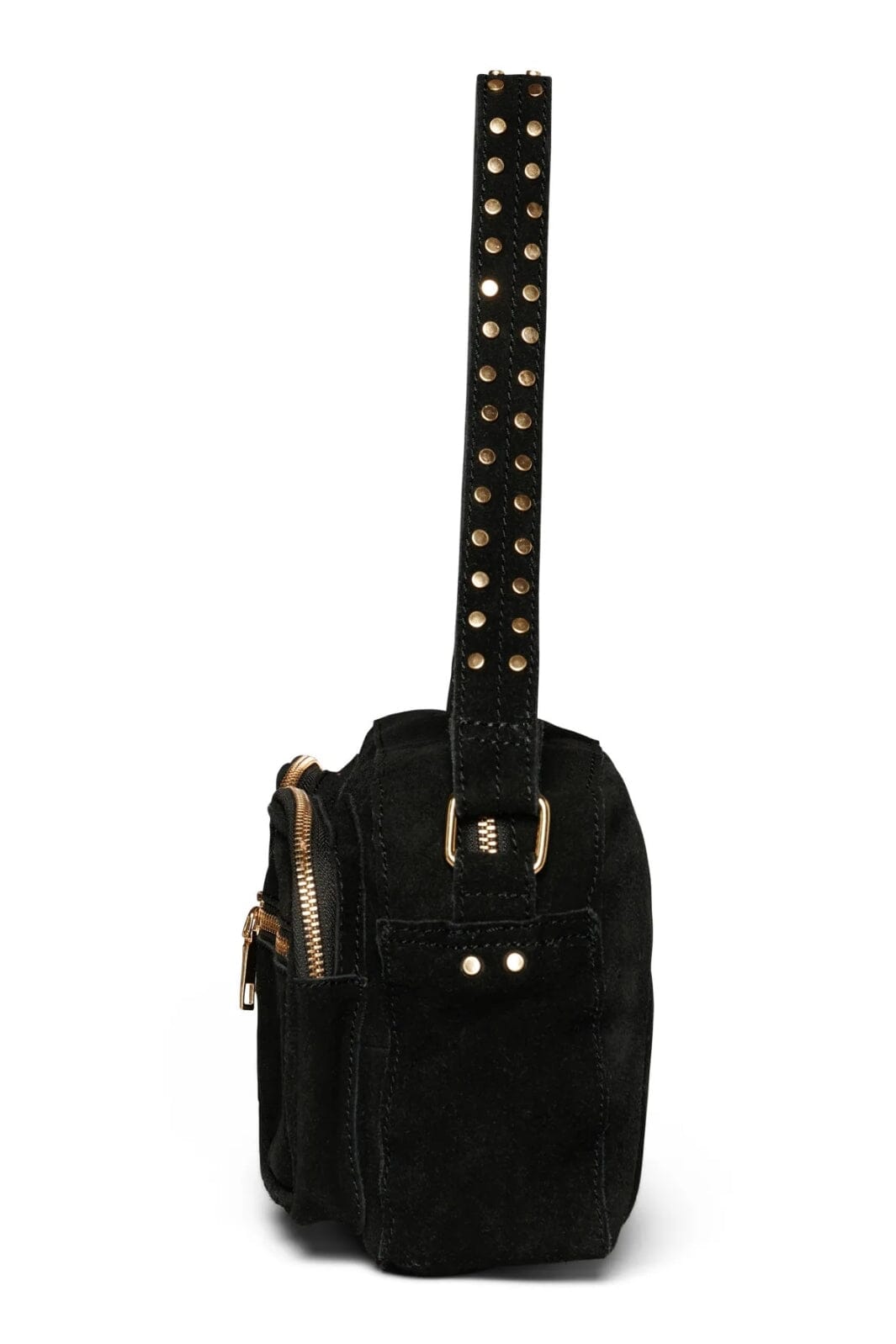 Noella Celina Bag Real Suede W. Gold