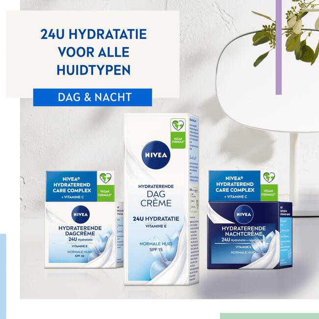 NIVEA Essentials +24h Hydraterende Nachtcrème 50 ML