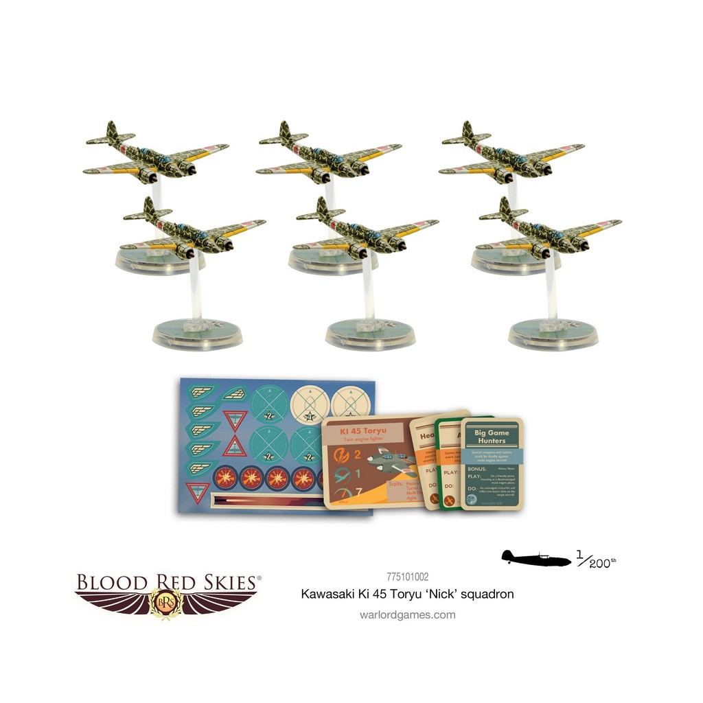 Blood Red Skies - Kawasaki Ki-45 Toryu 'Nick' Squadron