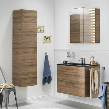 S-line spiegelkast 80 chalet eik