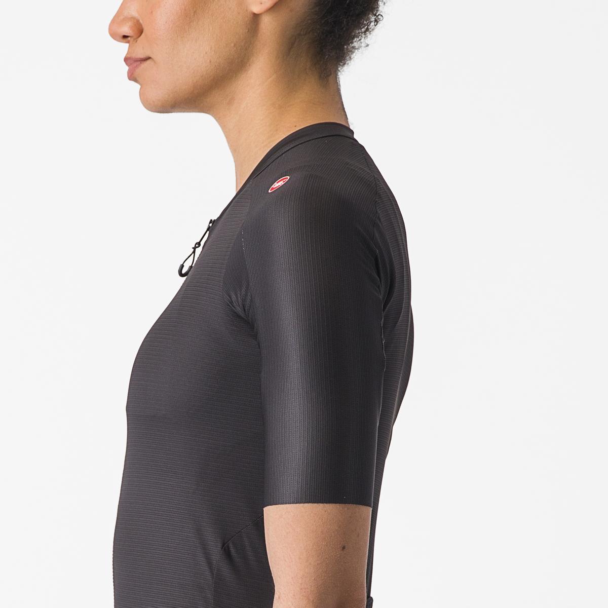 Castelli Espresso Wcykeltrøje light black dame