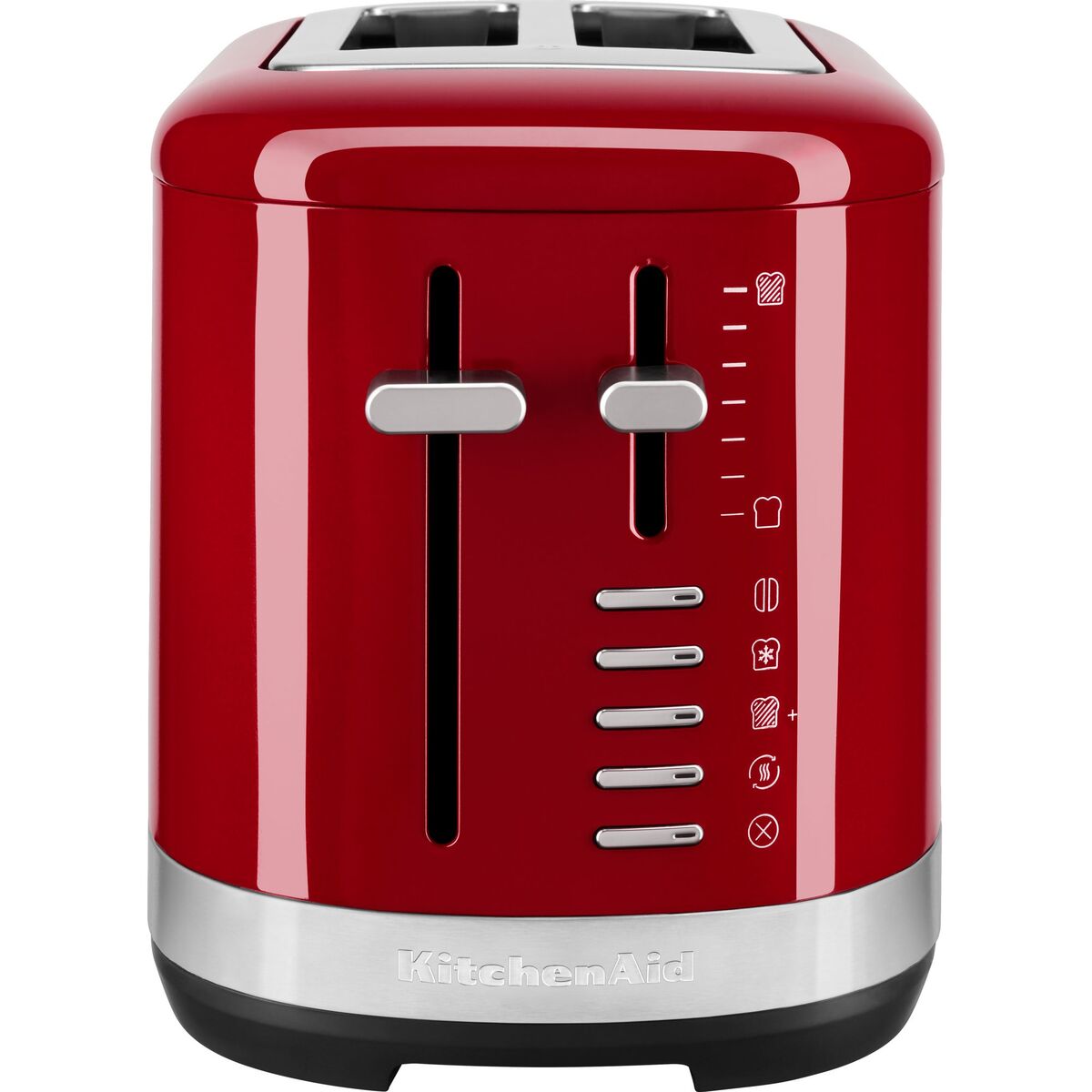 Brødrister 2 skiver, red