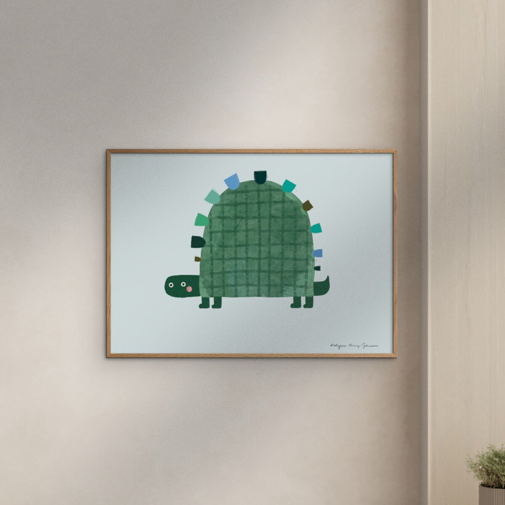 Køb Poster & Frame Wild Apple - Turtle