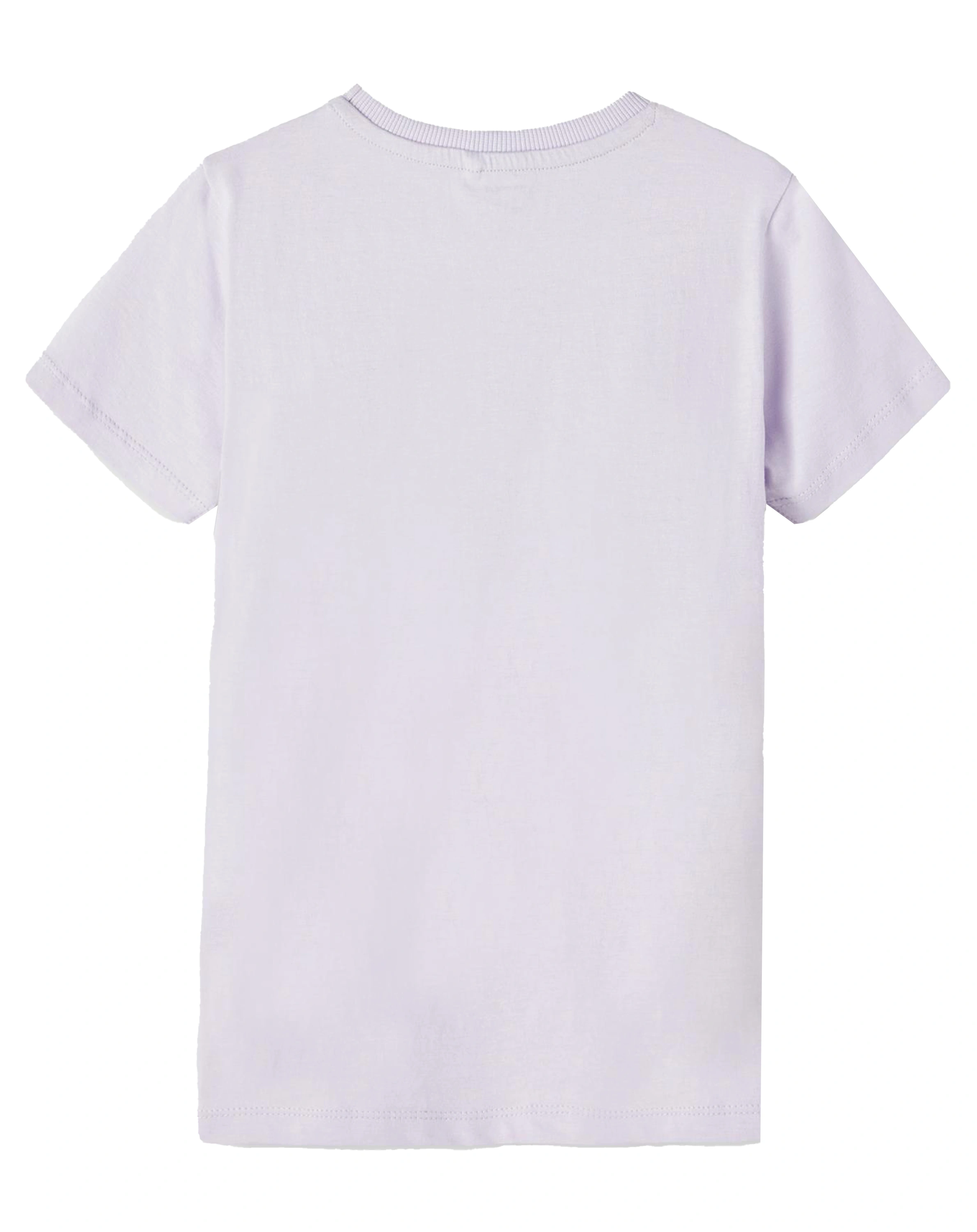 T-Shirt NKFBRIGITA - WITH LOVE in purple heather