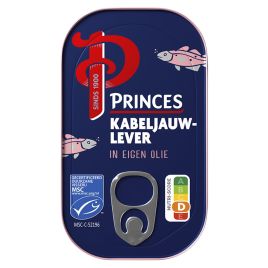 Princes Kabeljauwlever in eigen olie