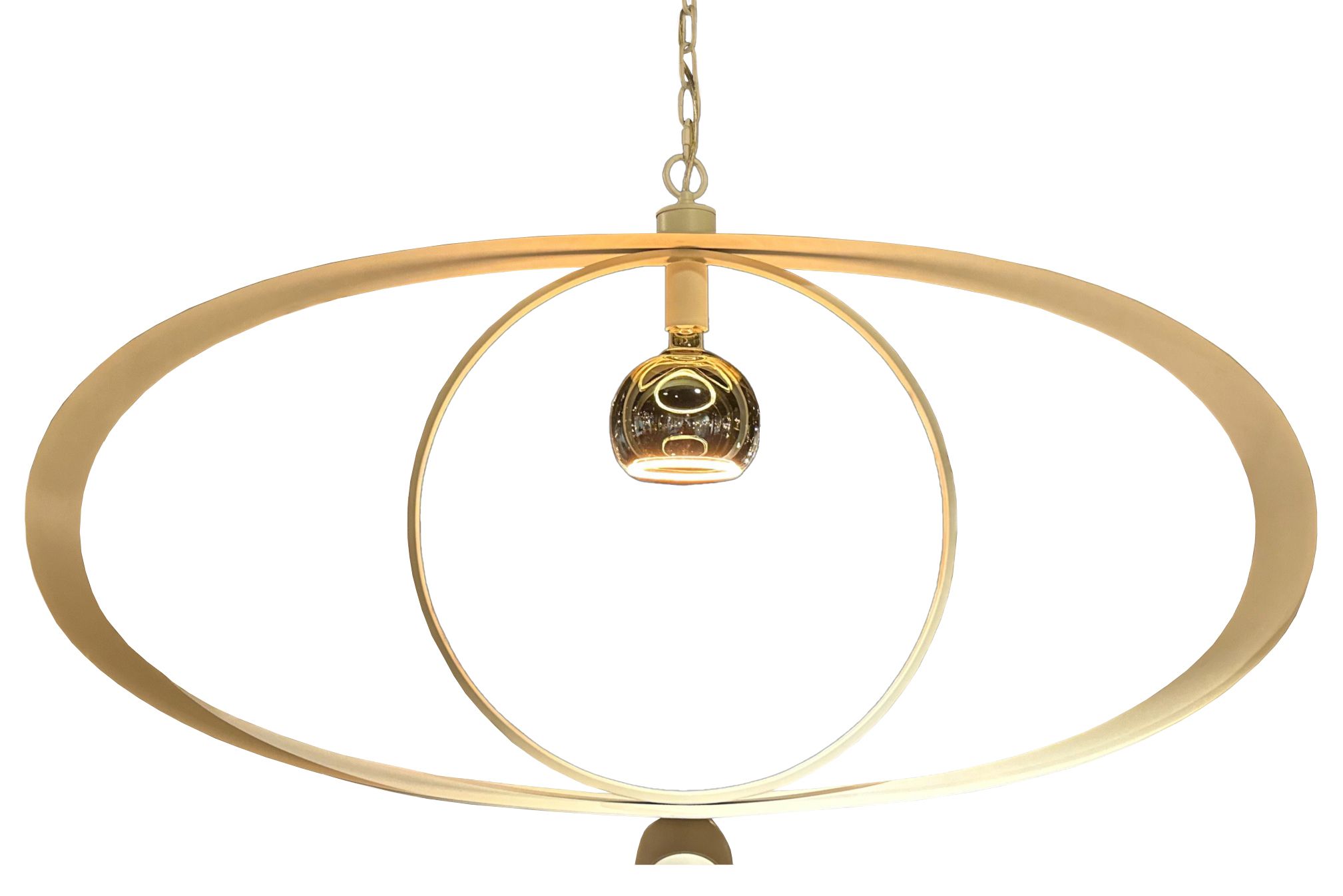 Hanglamp LB048-1+1 ovaal white Breeze  | Leclercq & BouwmanB100 x D12 cm