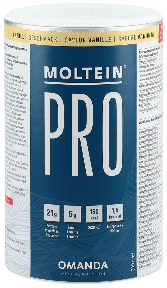 moltein PRO 1.5 Plv Vanille Ds 340 g