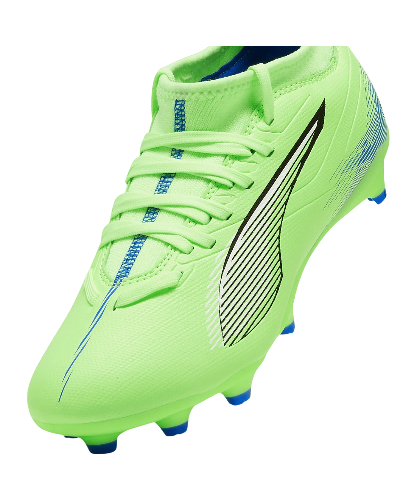 PUMA ULTRA 5 Match FG/AG Lights Out Jr Kids Grün Weiss F03