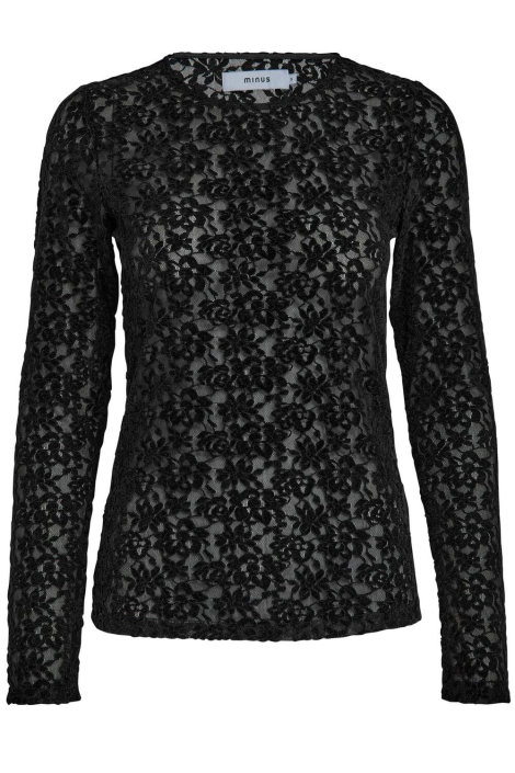 Minus zwarte dames t-shirt