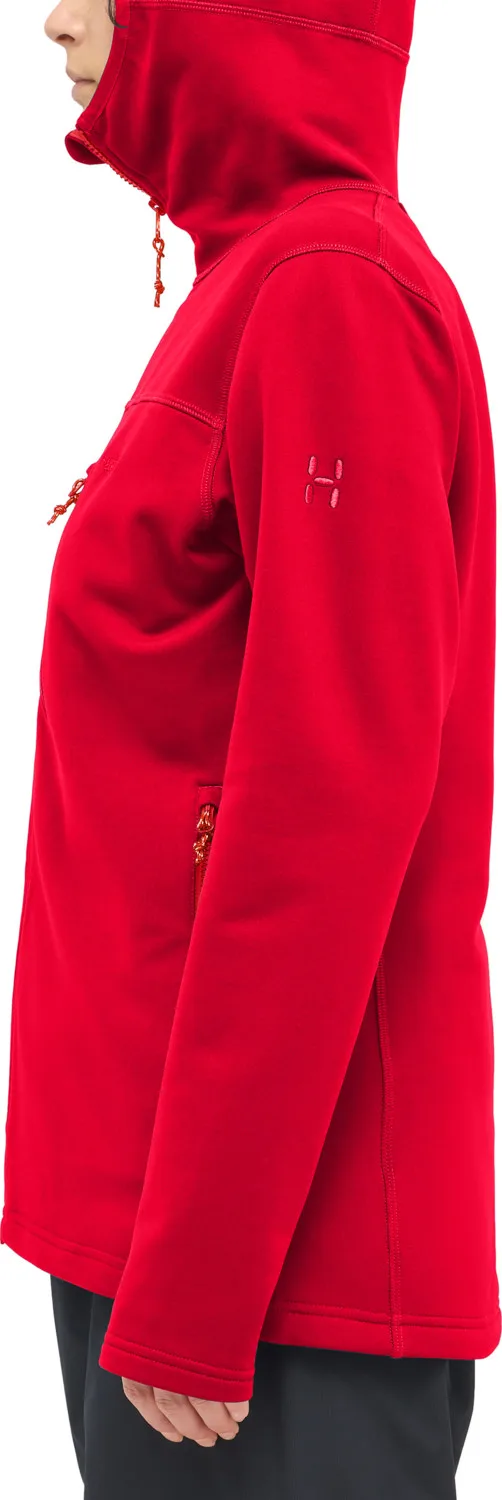 Haglöfs Women's Rosson Mid Hood Bright Red