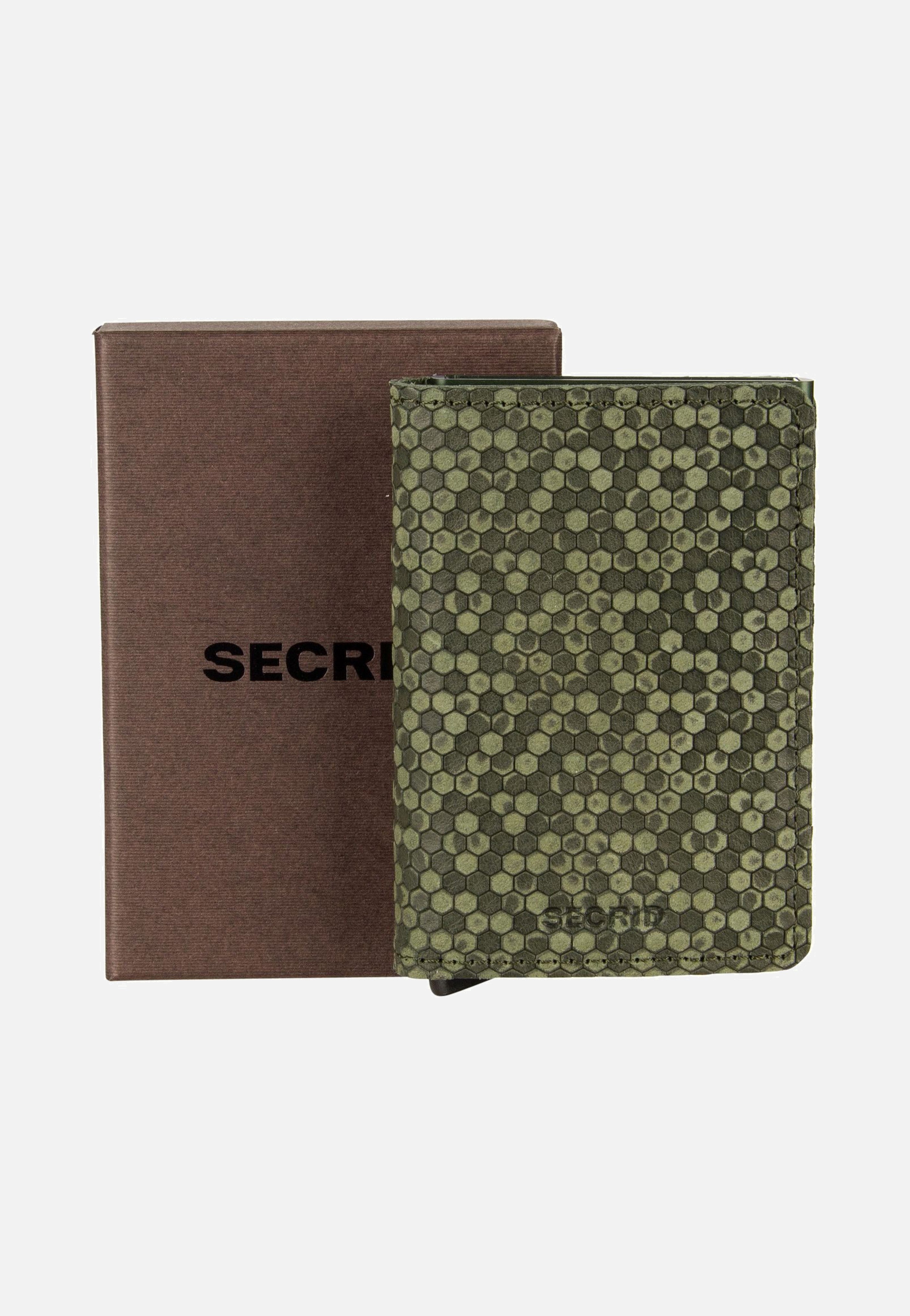 Slimwallet Hexagon Green - Portemonnaie