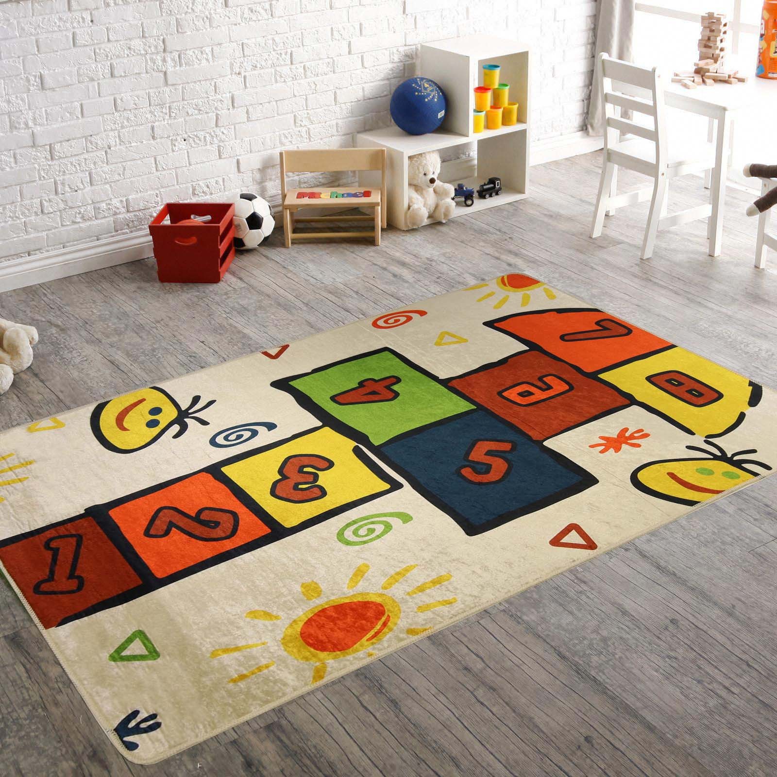 Mani Textile TPS_MARELLE_00 - Tapis Enfant Marelle
