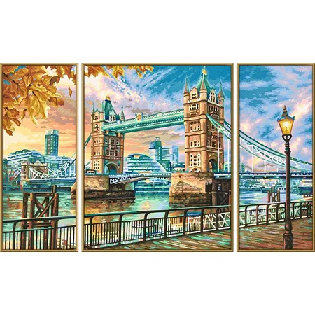 Schipper Malen nach Zahlen The Tower Bridge in London