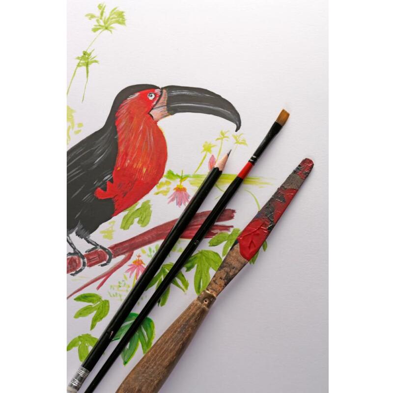 Paint'ON bloc collé 40F A4 250g