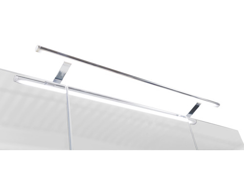 Badkamermeubelset Marlin 3040, glanzend rode fronten, 3-delige set met witte keramische wastafel, BxHxD 91 x 198,2 x 51 cm, met spiegelkast