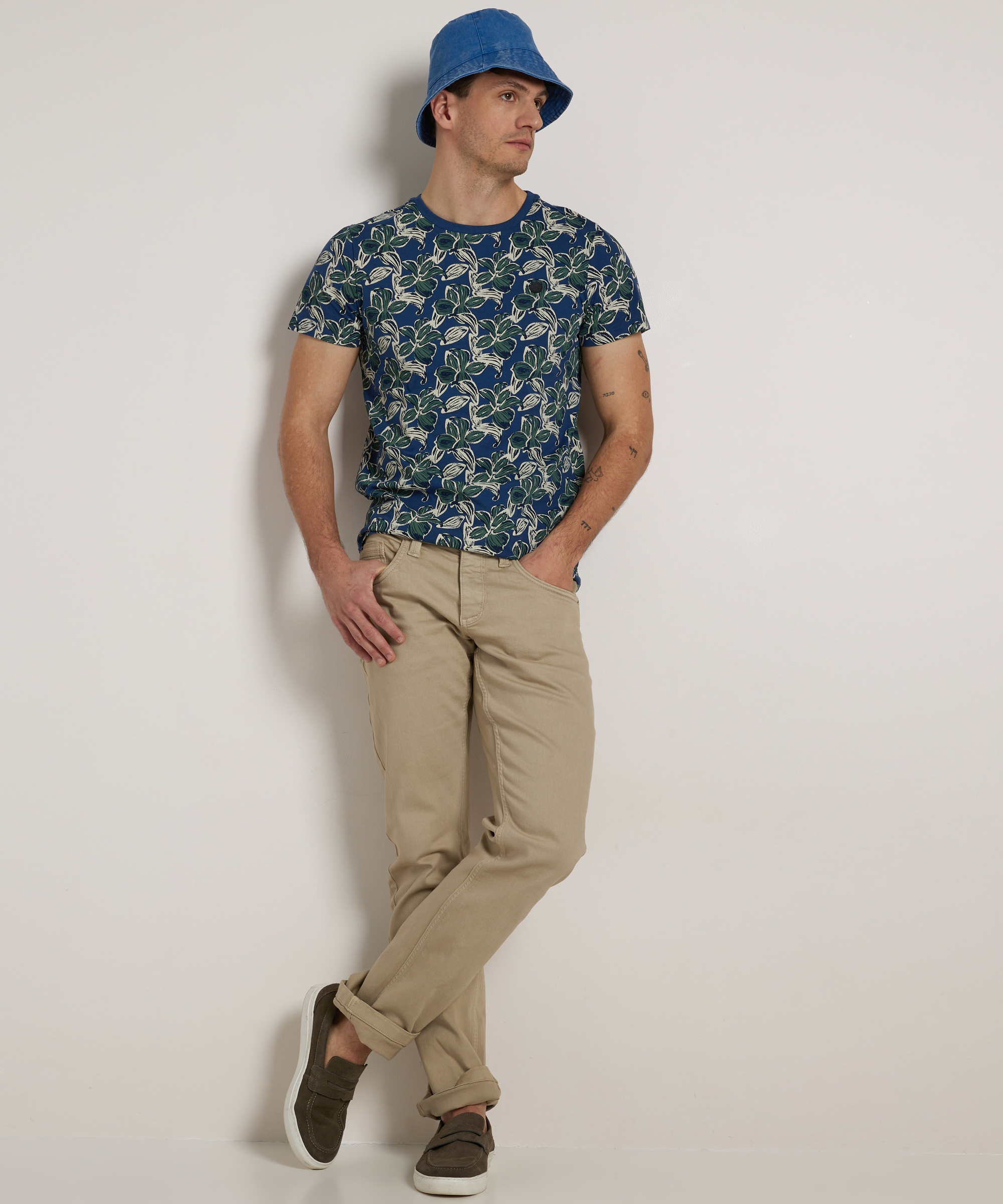 t-shirt met bloemenprint