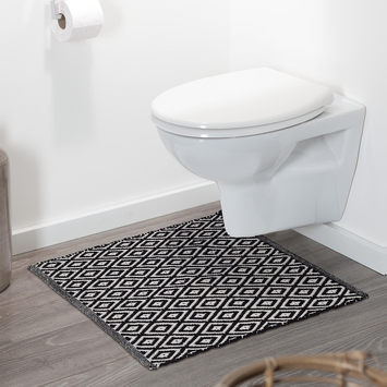 Sealskin badmat trellis 60x60cm zwart
