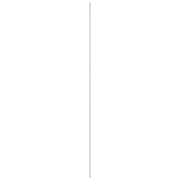 Schaaflat hardhout 4x18 mm, lengte 270 cm