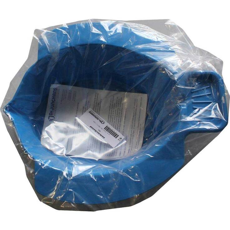 Bidet Becken Kunststoff blau, 1 St