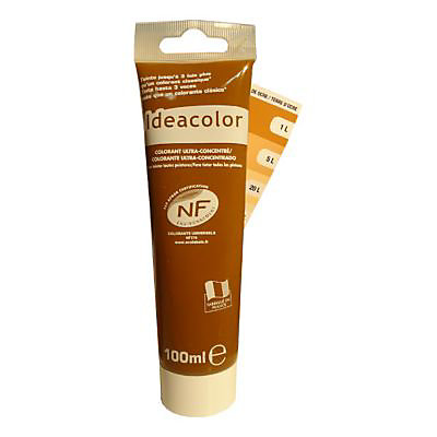 Colorant universel toutes peintures Ideacolor terre ocre 100ml