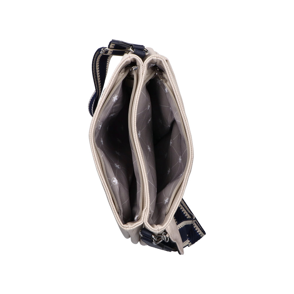 Rieker Tasche beige grau