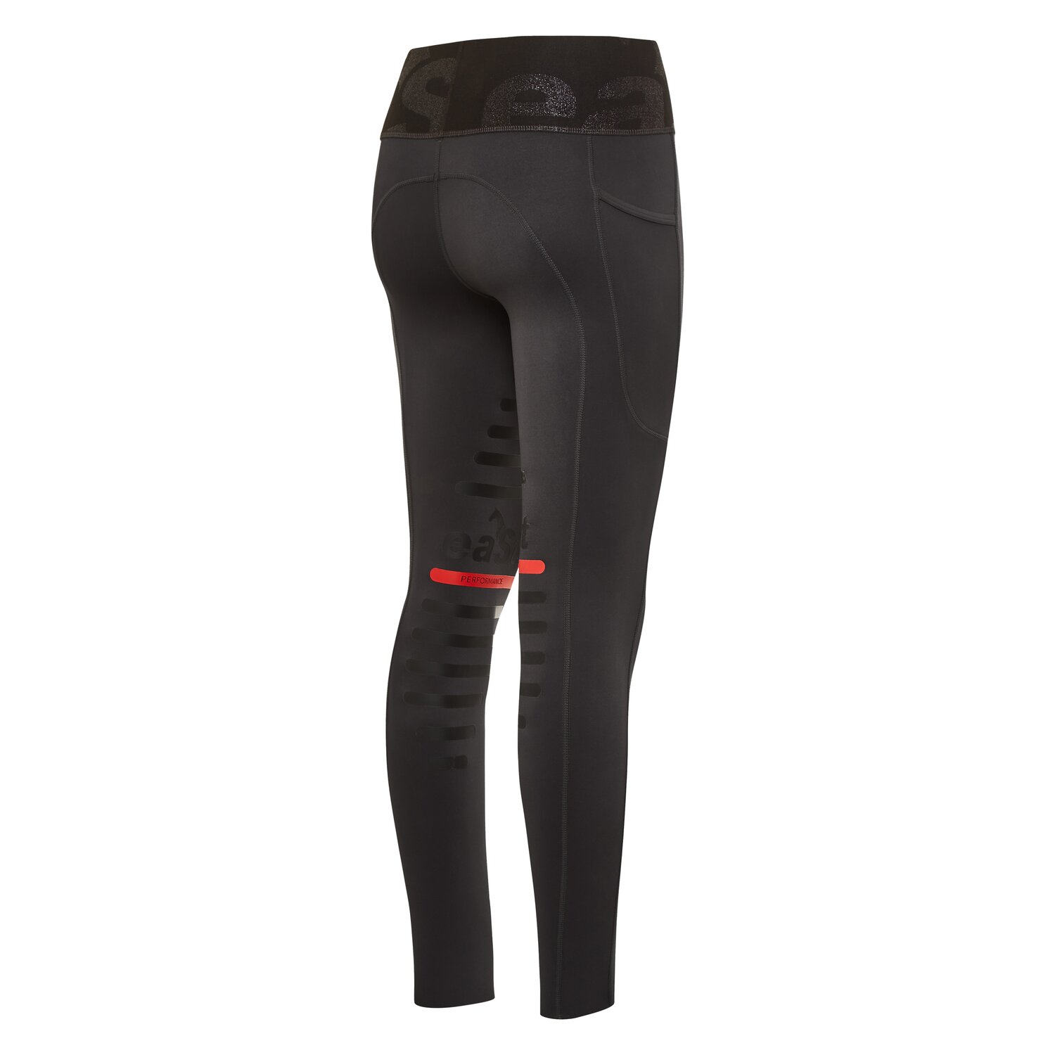 eaSt Reitleggings Reggings R1 Sparkle Highwaist Mid Season - black