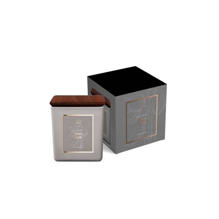 Aroma Home Square Sojakaars Iris & Salie 115 gr