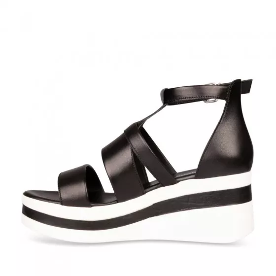 Sandales NOIR SINEQUANONE LEATHER