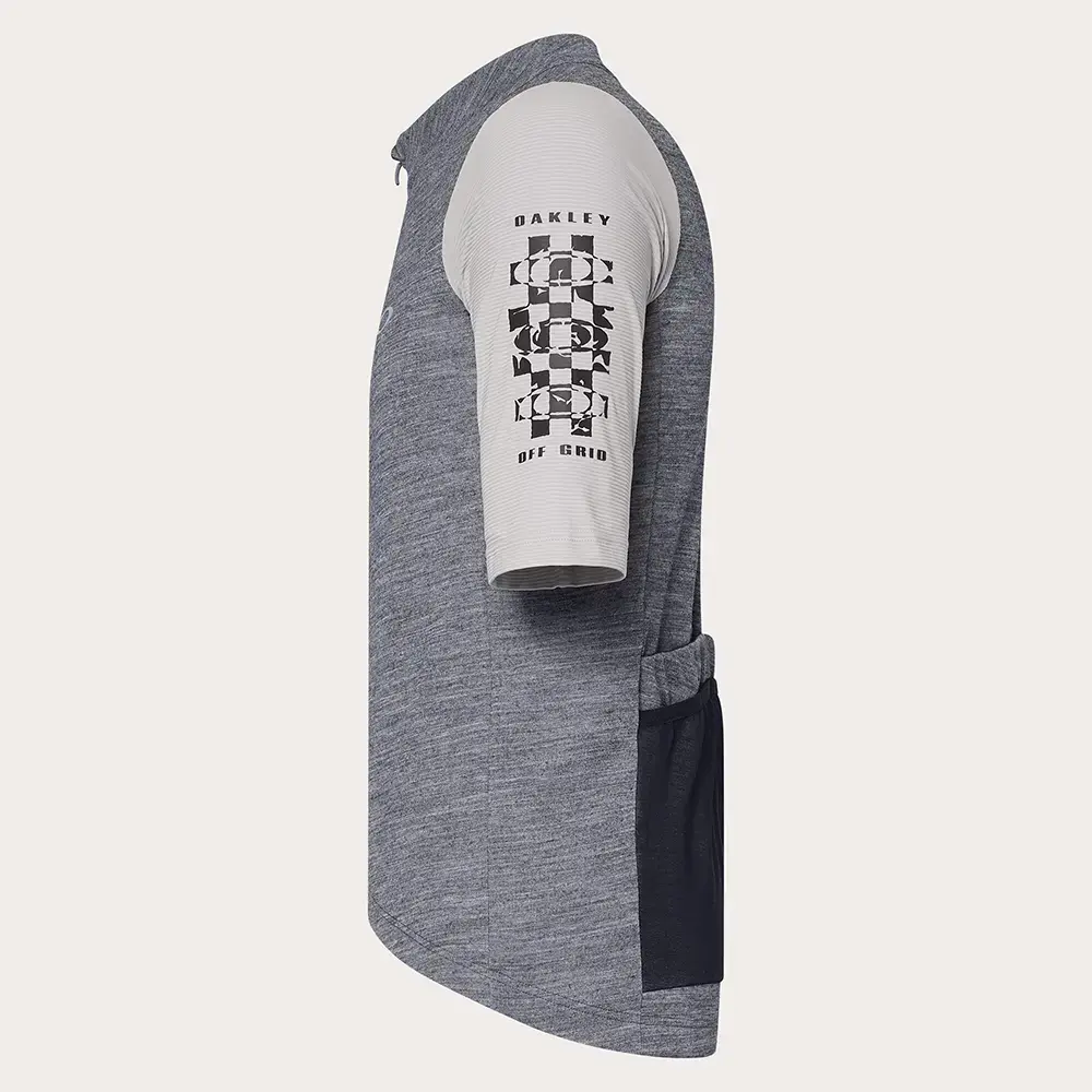 Oakley Off Grid 2.0 Gravel Fietsshirt Korte Mouwen Zwart Heren