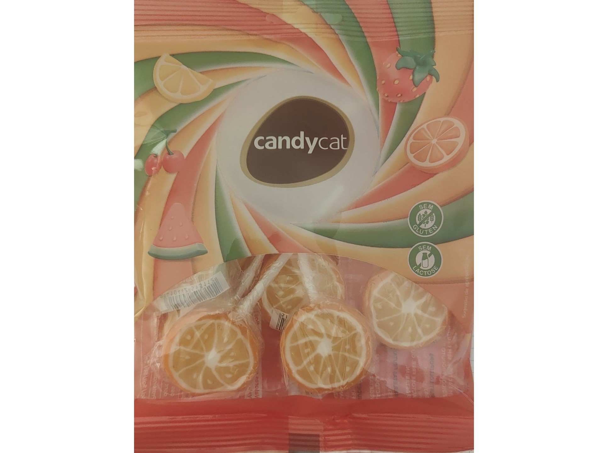 CHUPAS CANDYCAT PIRULETA FRUTAS 80 G