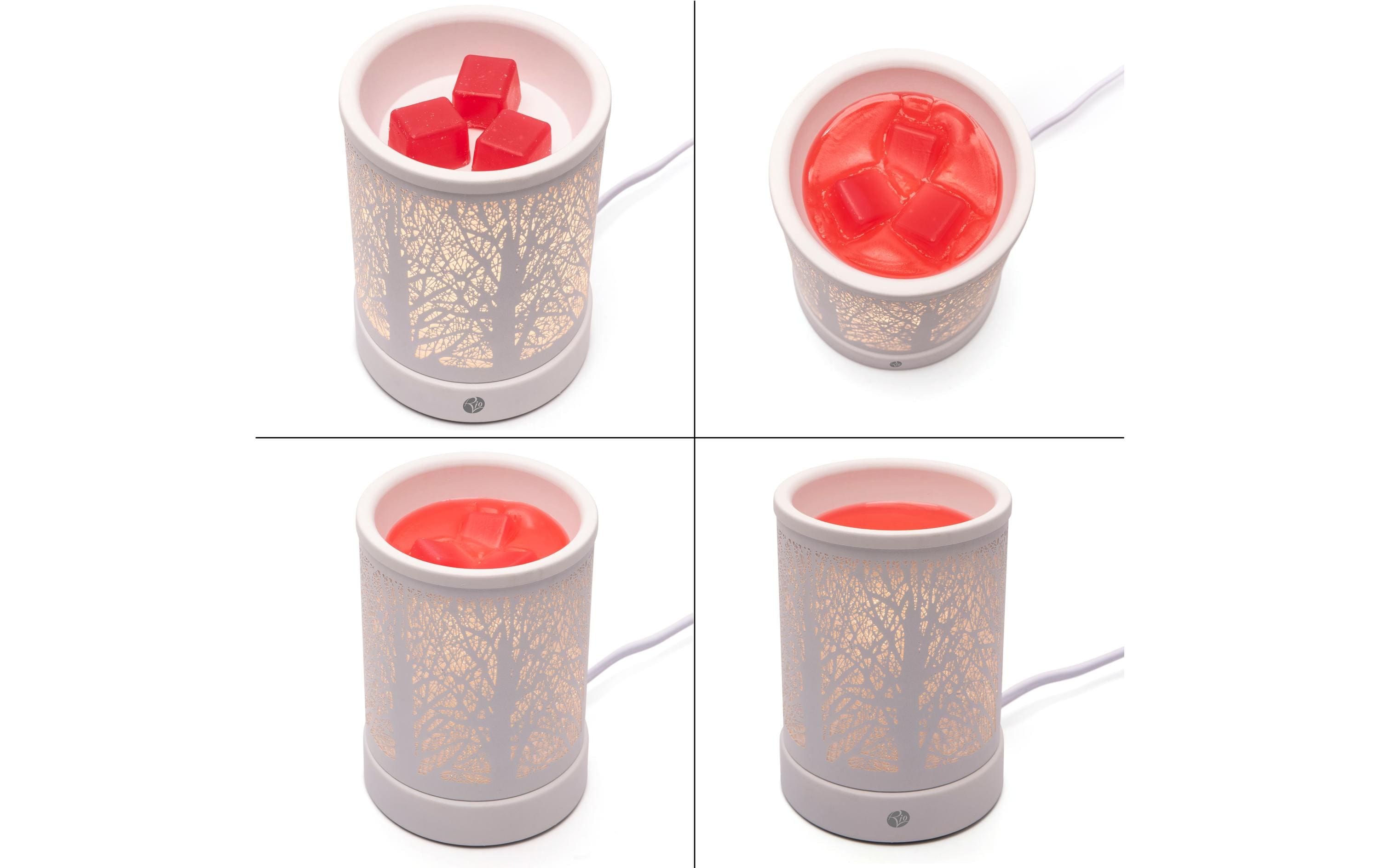 Aromavernebler Wax Melt & AromaWachsschmelzer, Aromazerstäuber und Nachtlicht