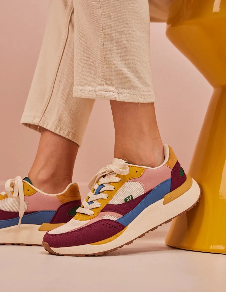 Baskets basses Anaelle M.Moustache