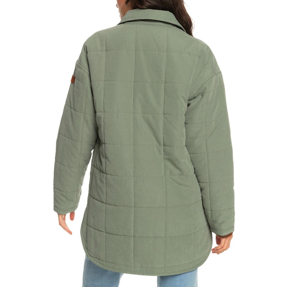 Roxy Manteau Matelassé Vert Femme Roxy Next Up